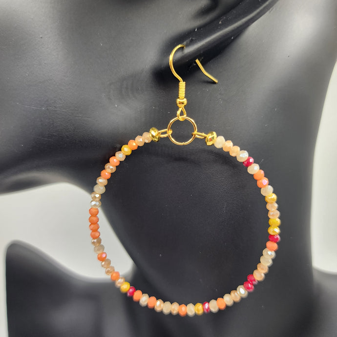 Sunset Dreams Hoop Earrings