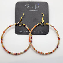 Load image into Gallery viewer, Sunset Dreams Hoop Earrings

