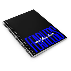 Fearless Spiral Notebook - Ruled Line