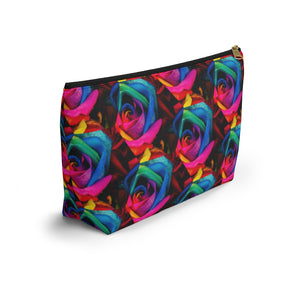 Blue Rose Accessory Pouch