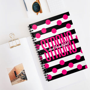 Strong Spiral Notebook - Ruled Line